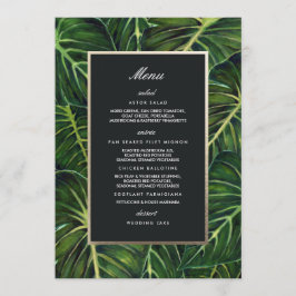 Tropical Romantik / Menu Meny