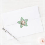 Tropical Rosa Protea Blommigt on Mint Stjärnformat Klistermärke<br><div class="desc">Den här STAR-blommigten är en vacker handmålad blommar för vattenfärgsproteafärgad rosa på en mint grönt,  och är vacker för inbjudningskomponenter,  party favors,  presentförpackningar med mera. Ändra bakgrunden färg till vad som helst! ALLA FORMER som gjorts för dig i vår butik samt MATCHING-objekt —> http://bit.ly/2TLWeM5 <—</div>