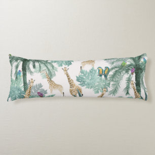 Tropical Safari Äventyr 1 #art #tropical Kroppskudde