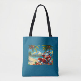 Tropical Santa Beach Jul Tygkasse