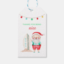 Tropical Santa Gift Märkre