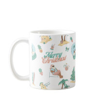 Tropical Santa God jul Mugg