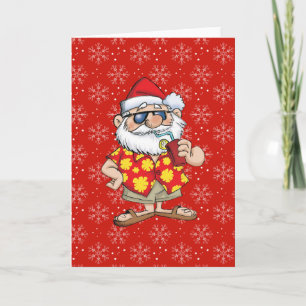 TROPICAL SANTA HELGKORT