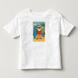 Tropical Santa Vibes T-Shirt Cool Summer Jul