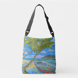 Tropical Scene crossbody väska