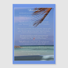 Tropical Scene Max Ehrmann Desiderata Magnet