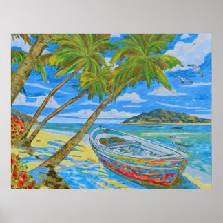 Tropical Scene  Poster