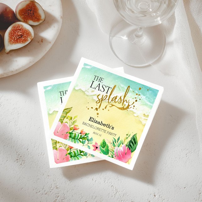 Tropical Sista sprutet Möhippa Pappersservett (Skapare uppladdad)