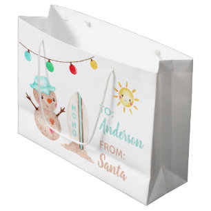 Tropical Snögubbe Gift Bag