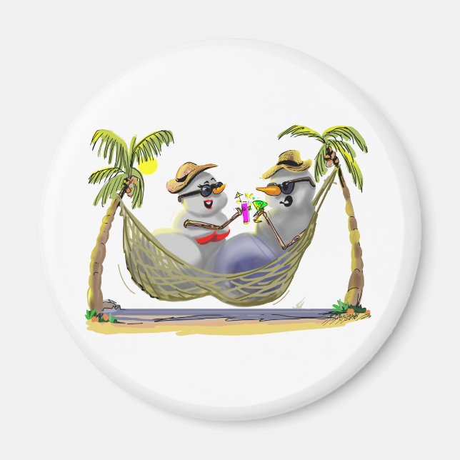 tRoPiCaL sNoWcOuPLe Magnet (Framsidan)