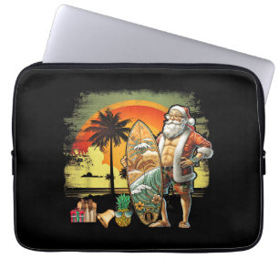 Tropical sommar surfing tomte 6 pack jul laptop fodral