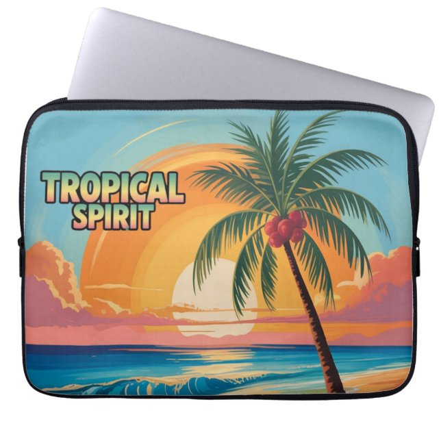 Tropical Spirit Laptop Fodral (Framsidan)