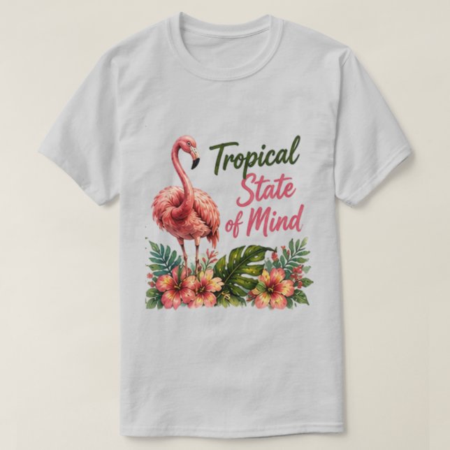 Tropical State of Mind T-shirt (Design framsida)