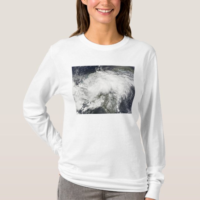 Tropical Storm Arthur Tee Shirt (Framsida)