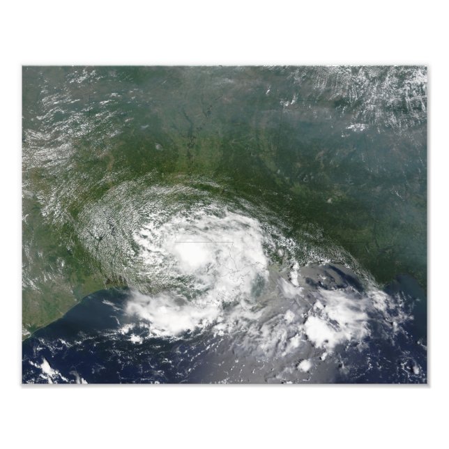 Tropical Storm Bertha Fototryck (Framsidan)
