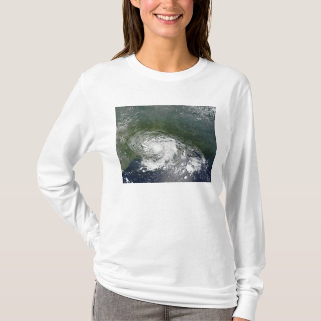 Tropical Storm Bertha Tee Shirt (Framsida)