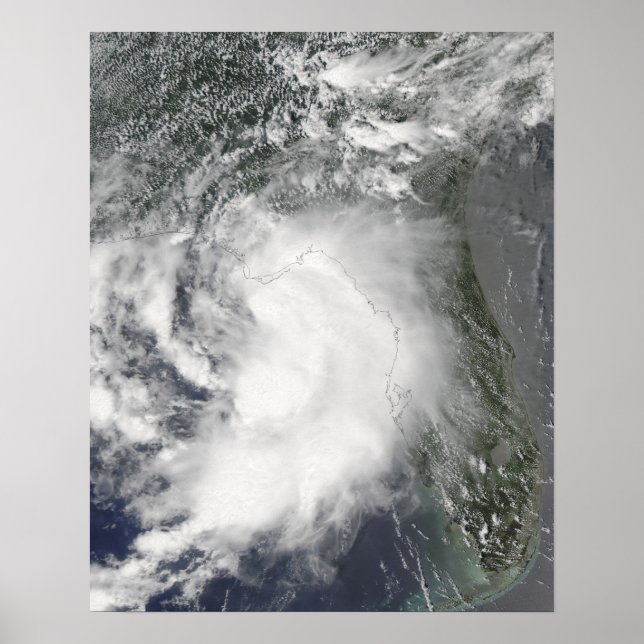 Tropical Storm Claudette Poster (Framsidan)