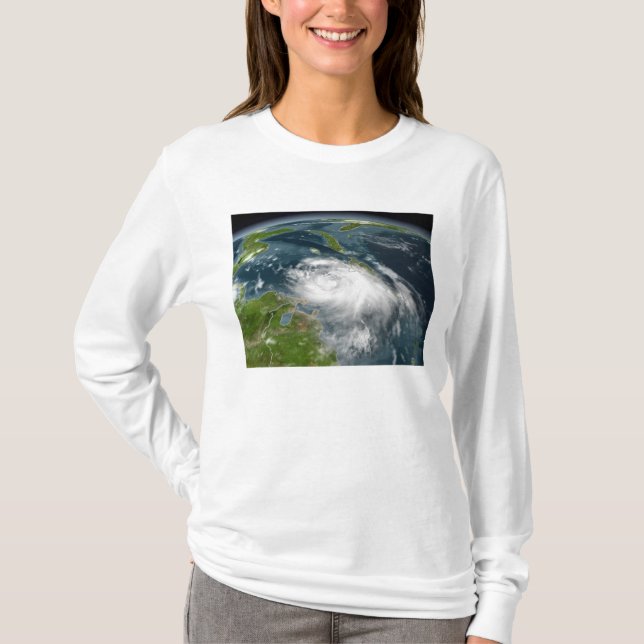 Tropical Storm Dennis T-shirt (Framsida)