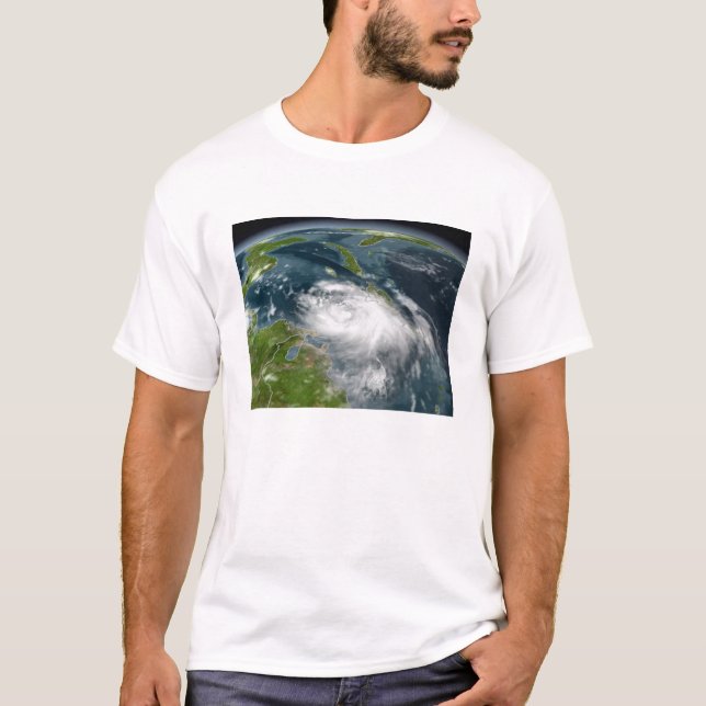Tropical Storm Dennis Tee Shirt (Framsida)