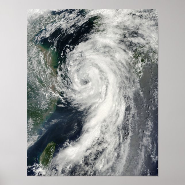 Tropical Storm Dianmu Poster (Framsidan)