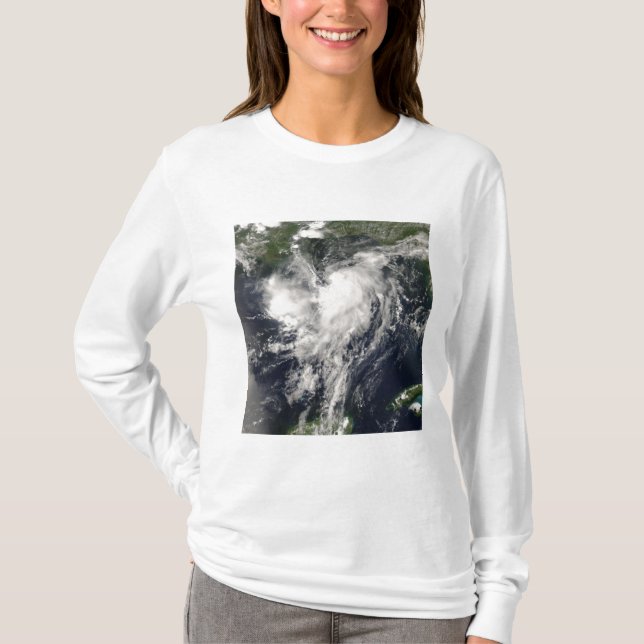 Tropical Storm Edouard Tee Shirt (Framsida)