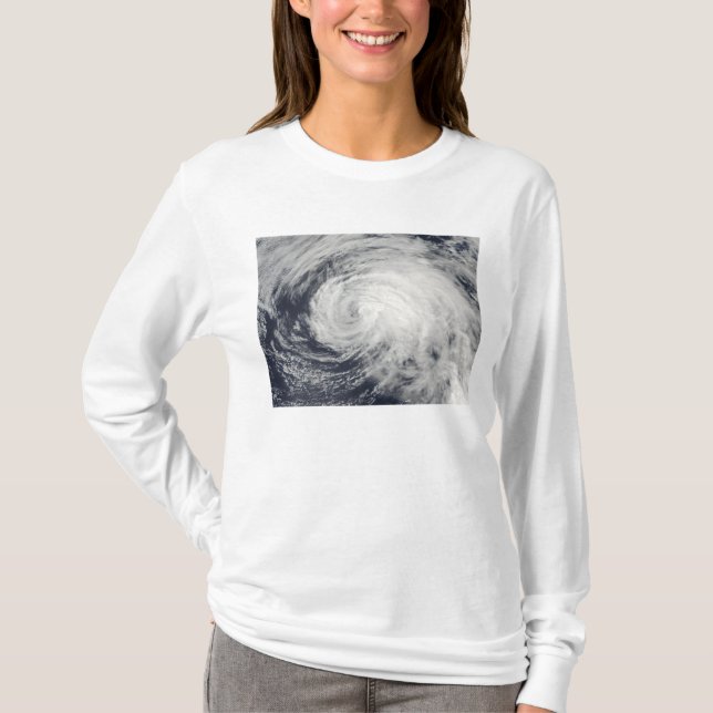 Tropical Storm Ele i centrala Stilla havet T Shirt (Framsida)