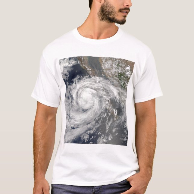 Tropical Storm Emilia T Shirt (Framsida)