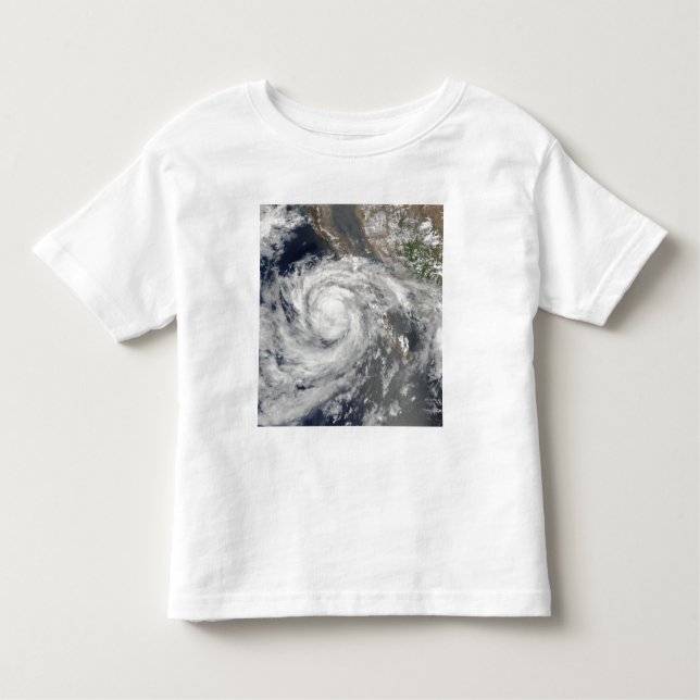 Tropical Storm Emilia Tee Shirt (Framsida)