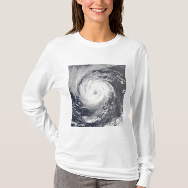 Tropical Storm Guillermo Tee Shirt (Framsida)
