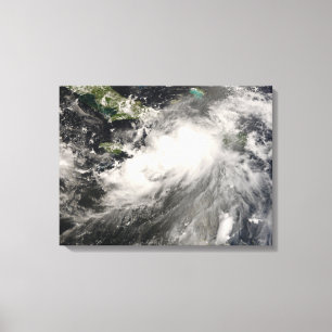 Tropical Storm Gustav i Karibiska havet Canvastryck