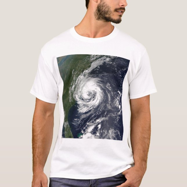 Tropical Storm Gustav T Shirt (Framsida)