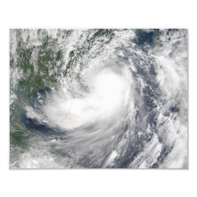 Tropical Storm Hagupit Fototryck (Framsidan)