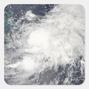 Tropical Storm Hanna Fyrkantigt Klistermärke