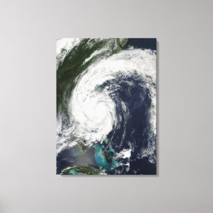 Tropical Storm Hanna över Öster Kusten Canvastryck