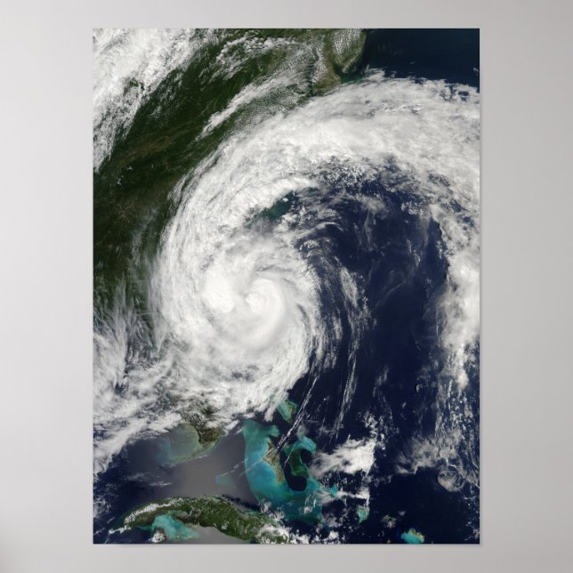 Tropical Storm Hanna över Öster Kusten Poster (Framsidan)