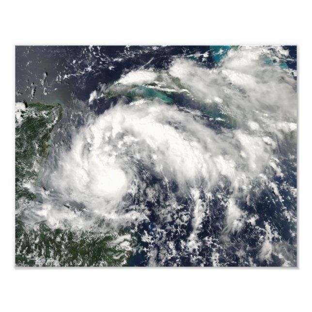 Tropical Storm Karl Fototryck (Framsidan)