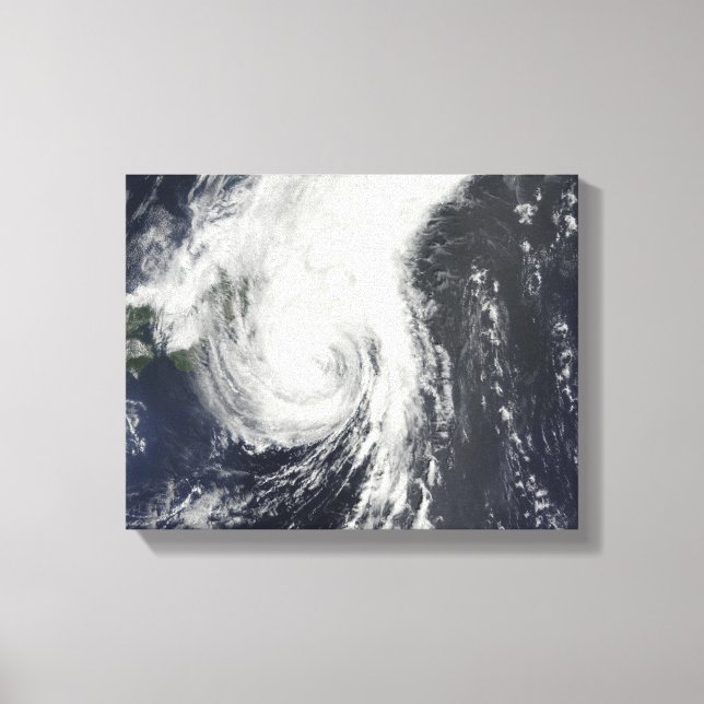 Tropical Storm Krovanh Canvastryck (Framsida)