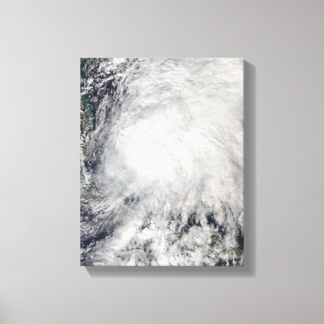 Tropical Storm Noel över Bahamas Canvastryck (Framsida)