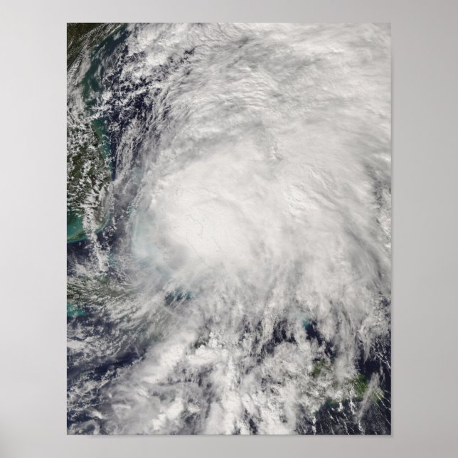 Tropical Storm Noel över Bahamas Poster (Framsidan)