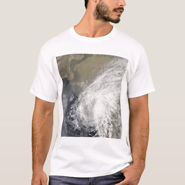 Tropical Storm Phyan T Shirt (Framsida)