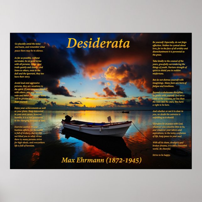 Tropical Storm - vacker bild av havet Poster (Framsidan)