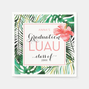 Tropical Studenten Luau Party Pappersservett