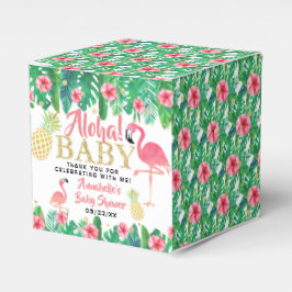 Tropical Summer Beach Luau Girls Baby Shower Presentaskar