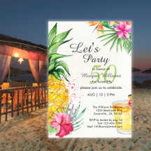 Tropical Summer Cocktail 50:e Födelsedagsfesten