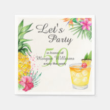 Tropical Summer Cocktail 50:e Födelsedagsfesten
