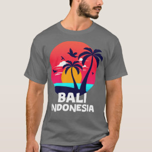 Tropical Summer Gift Bali Indonesia T Shirt