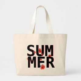 Tropical Summer Hibiscus Jumbo Tygkasse