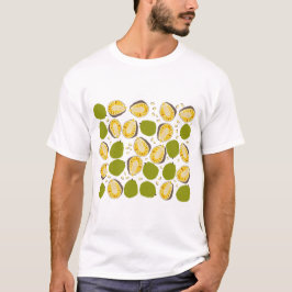 Tropical Summer JackFruit Mönster - Exotic Fruit T Shirt