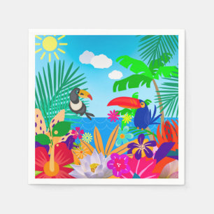 Tropical Summer Pappersservett