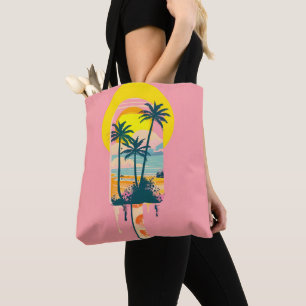 Tropical Summer Sunset Sweets Paradise Tygkasse